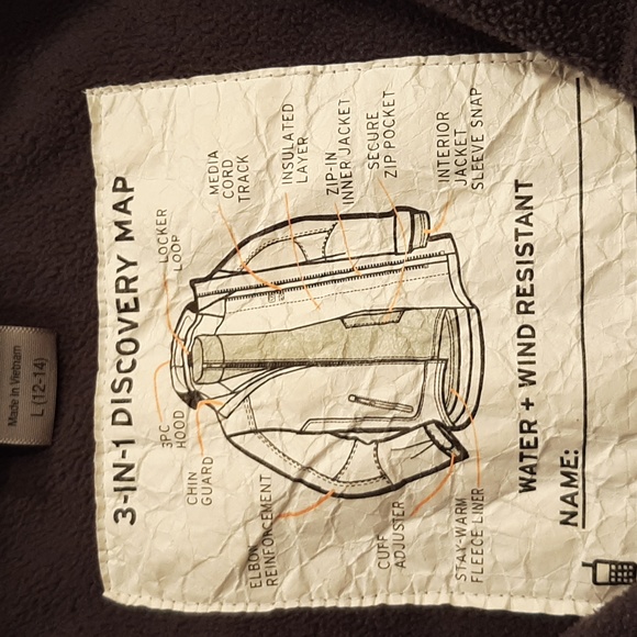 Boys Champion Winter Coat Size Large - Picture 4 of 5